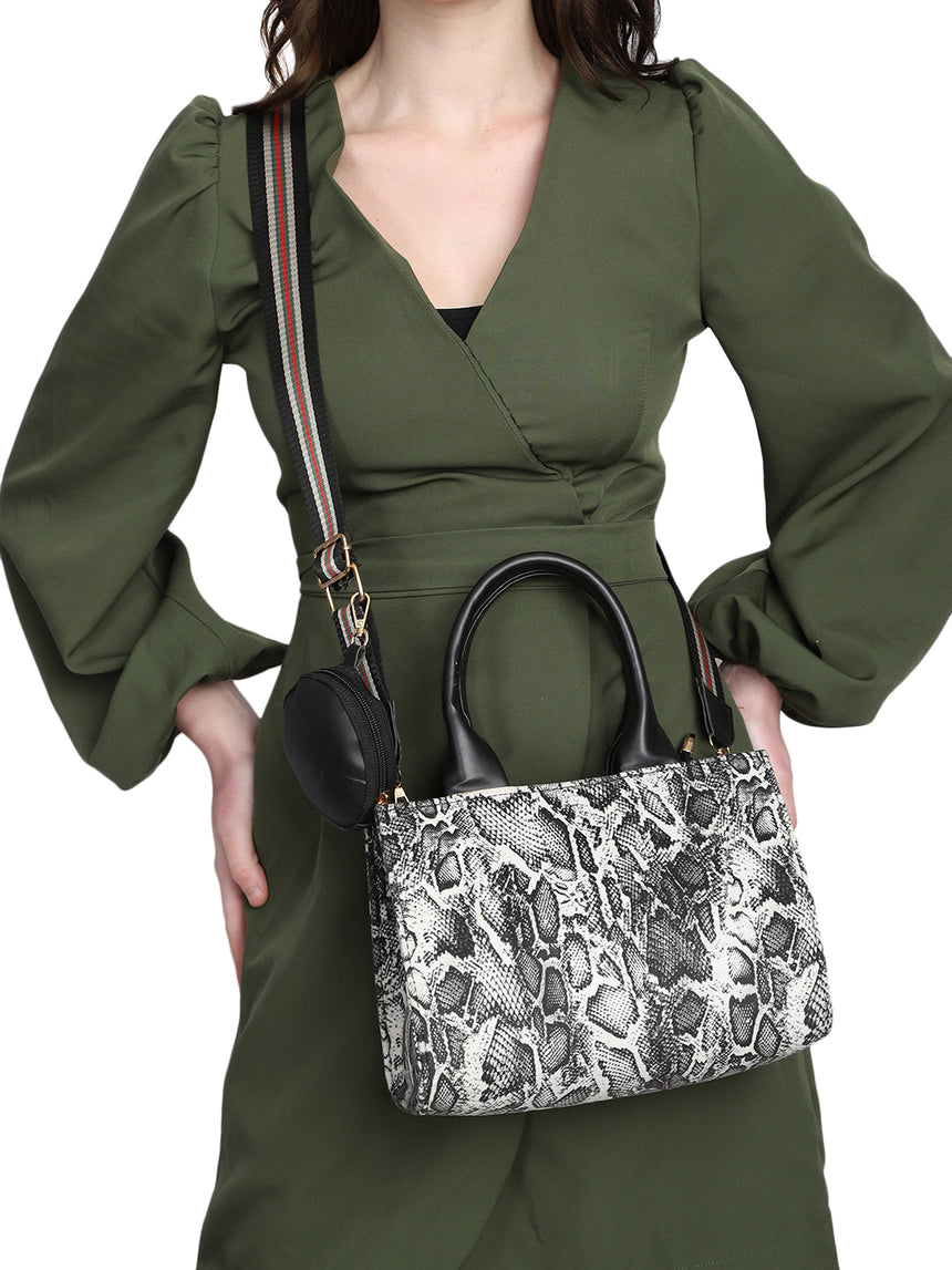 Women's Printed Handheld Bag