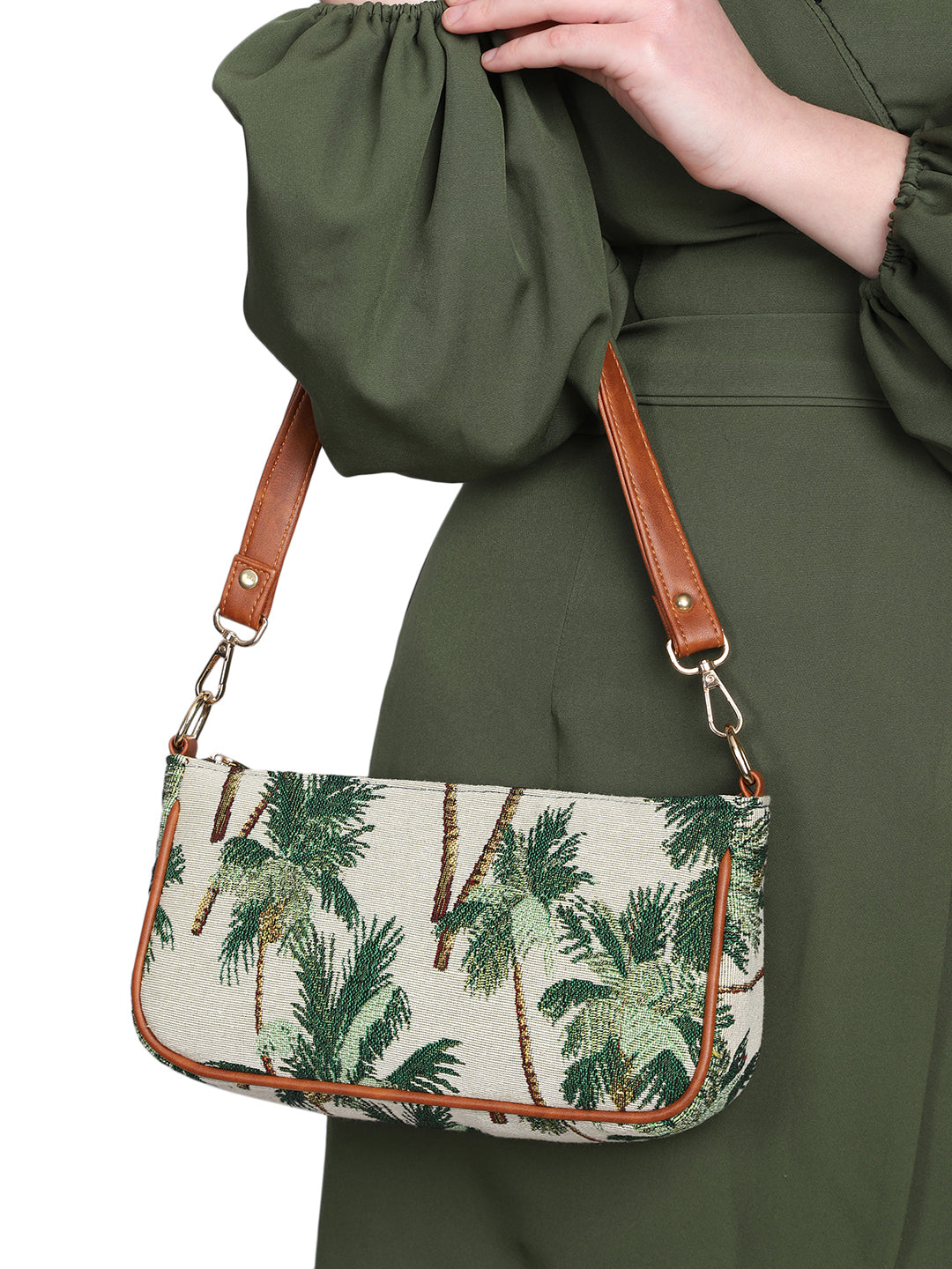 Women's Printed Handheld Bag