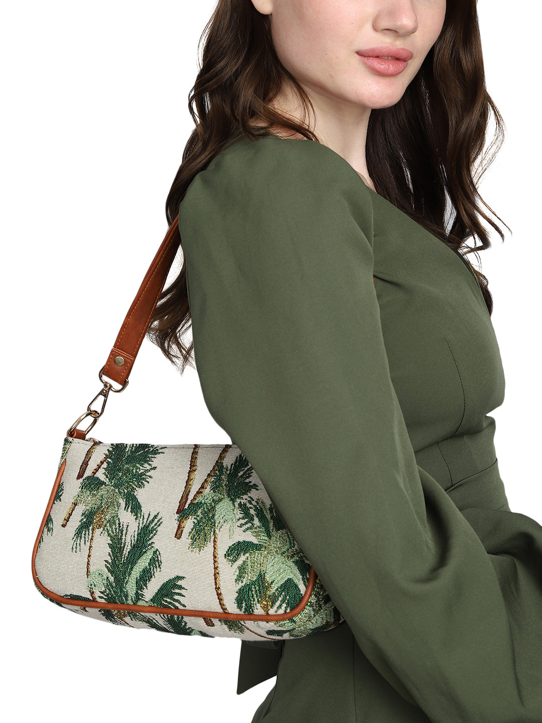 Women's Printed Handheld Bag