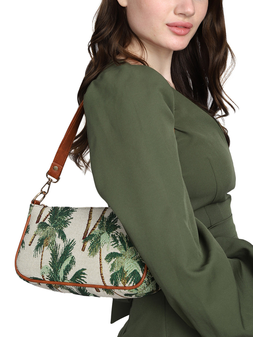 Women's Printed Handheld Bag