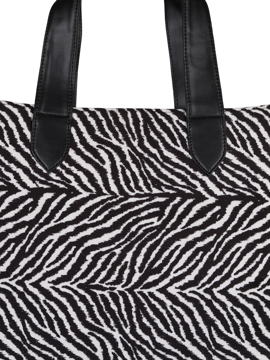 Manhattan Zebra Tote Bag