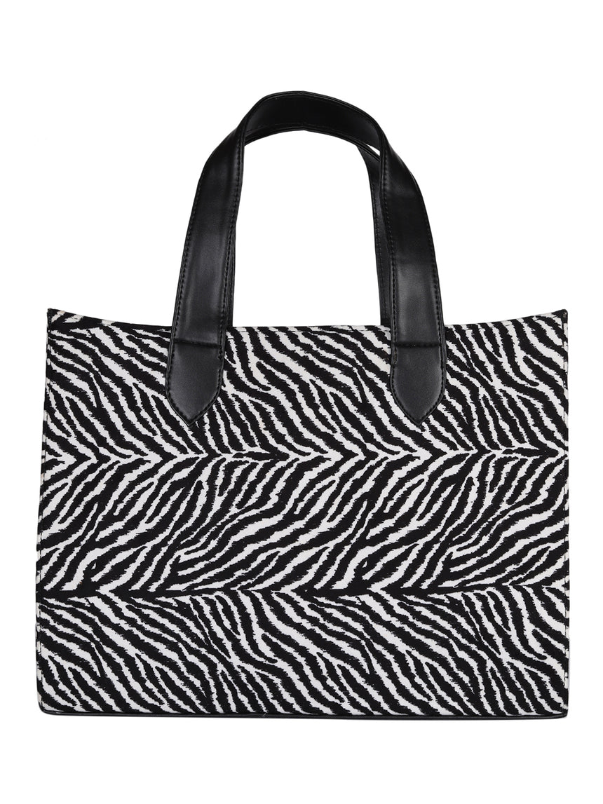 Manhattan Zebra Tote Bag
