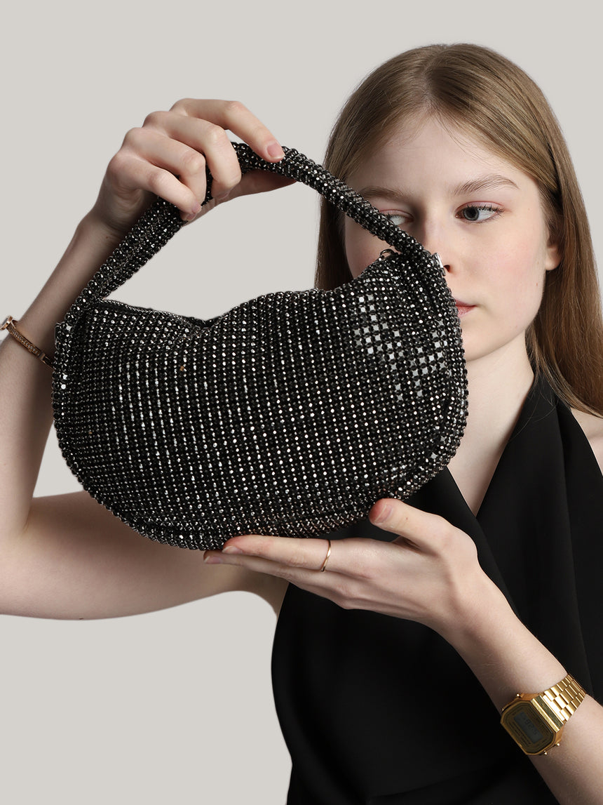 Valeria Black Clutch