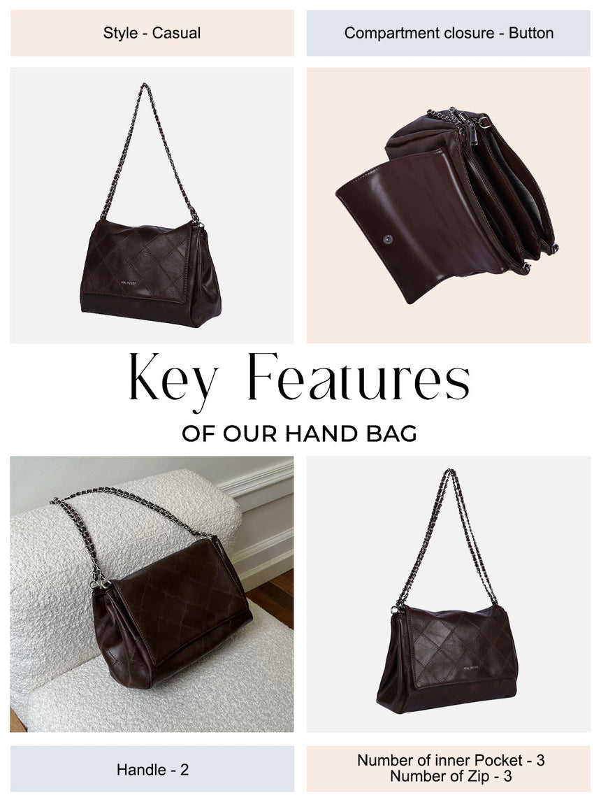 Milan Brown Sling Bag