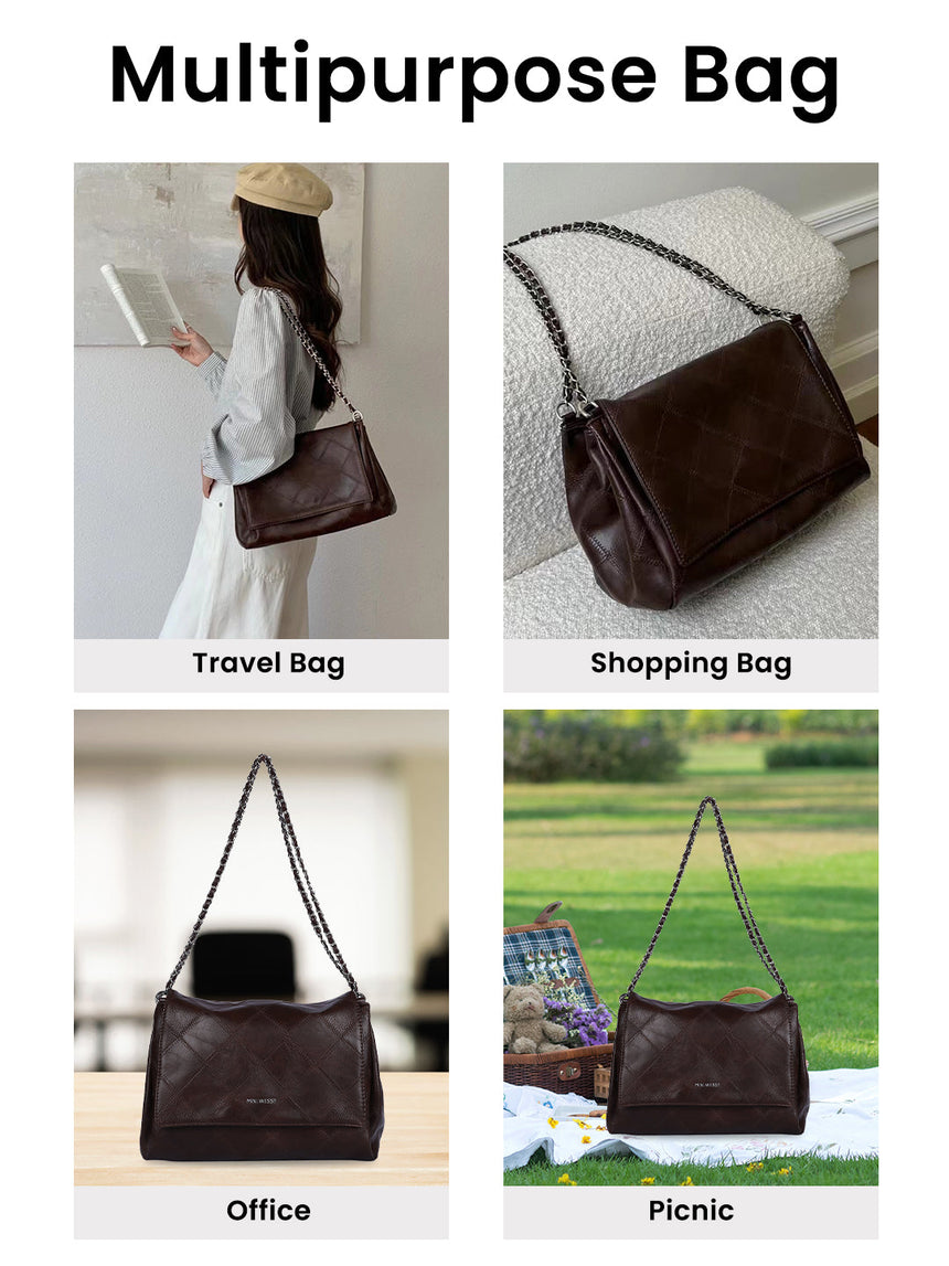 Milan Brown Sling Bag