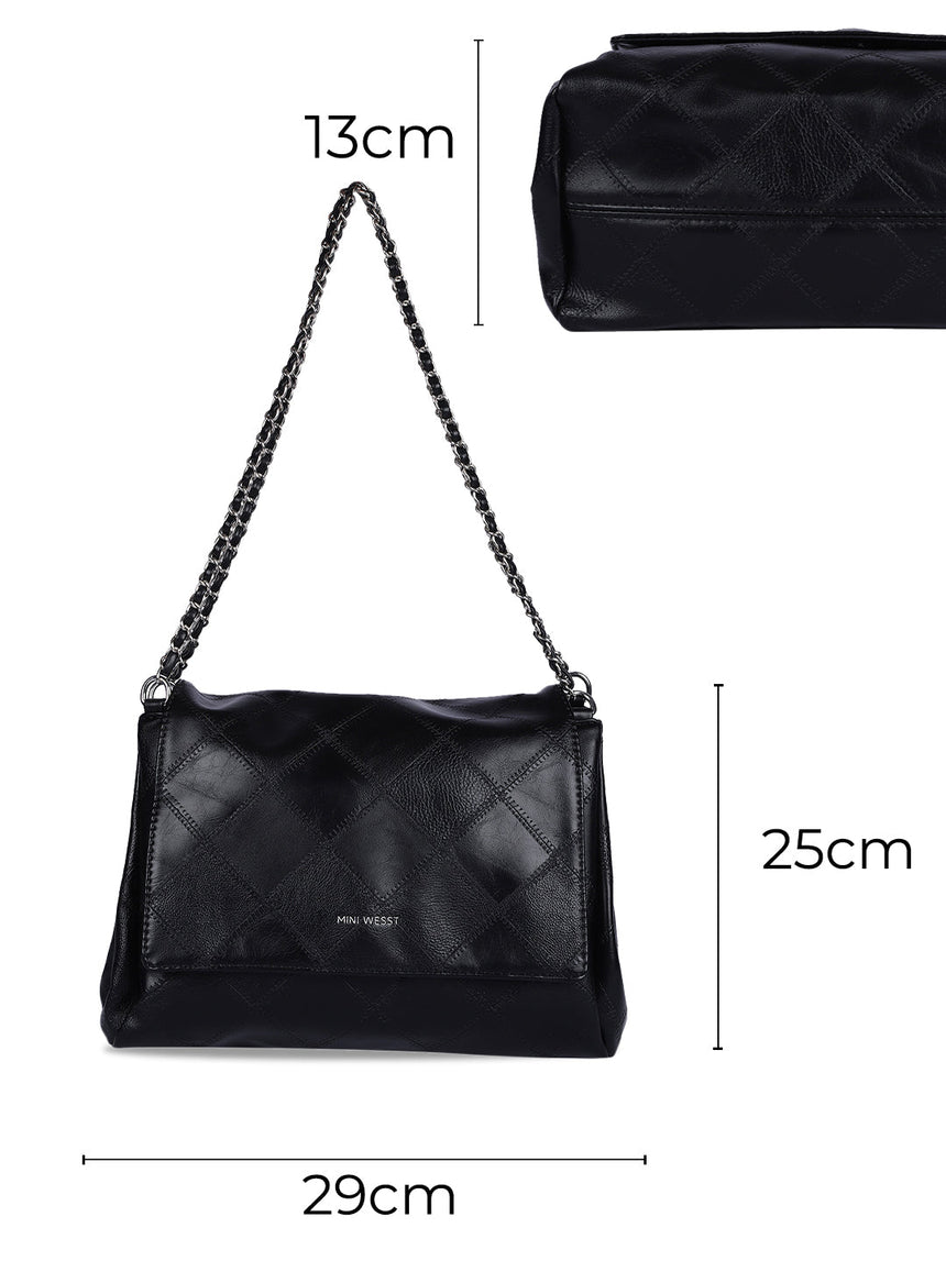 Milan Black Sling Bag