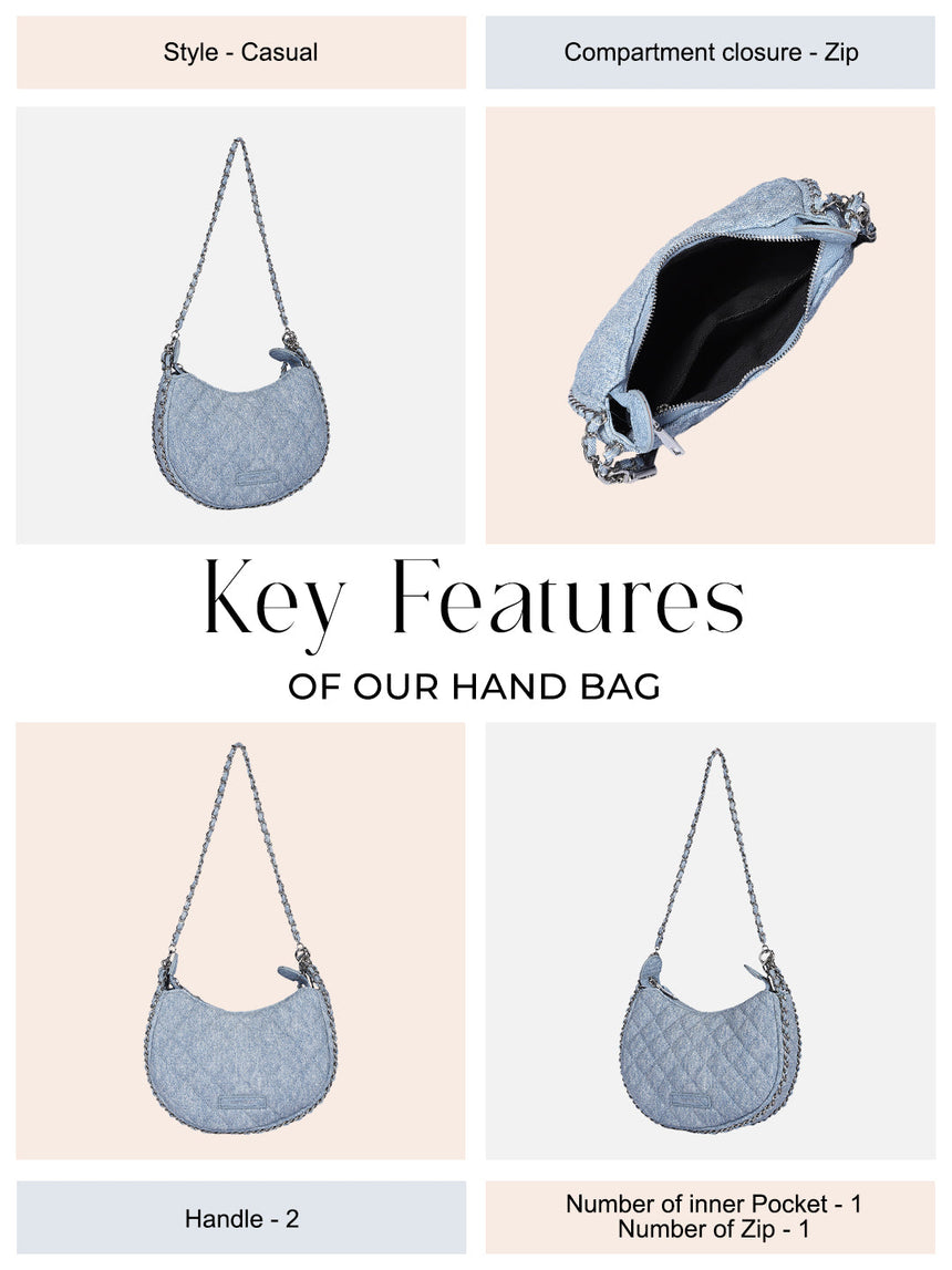 Sofia Blue Shoulder Bag