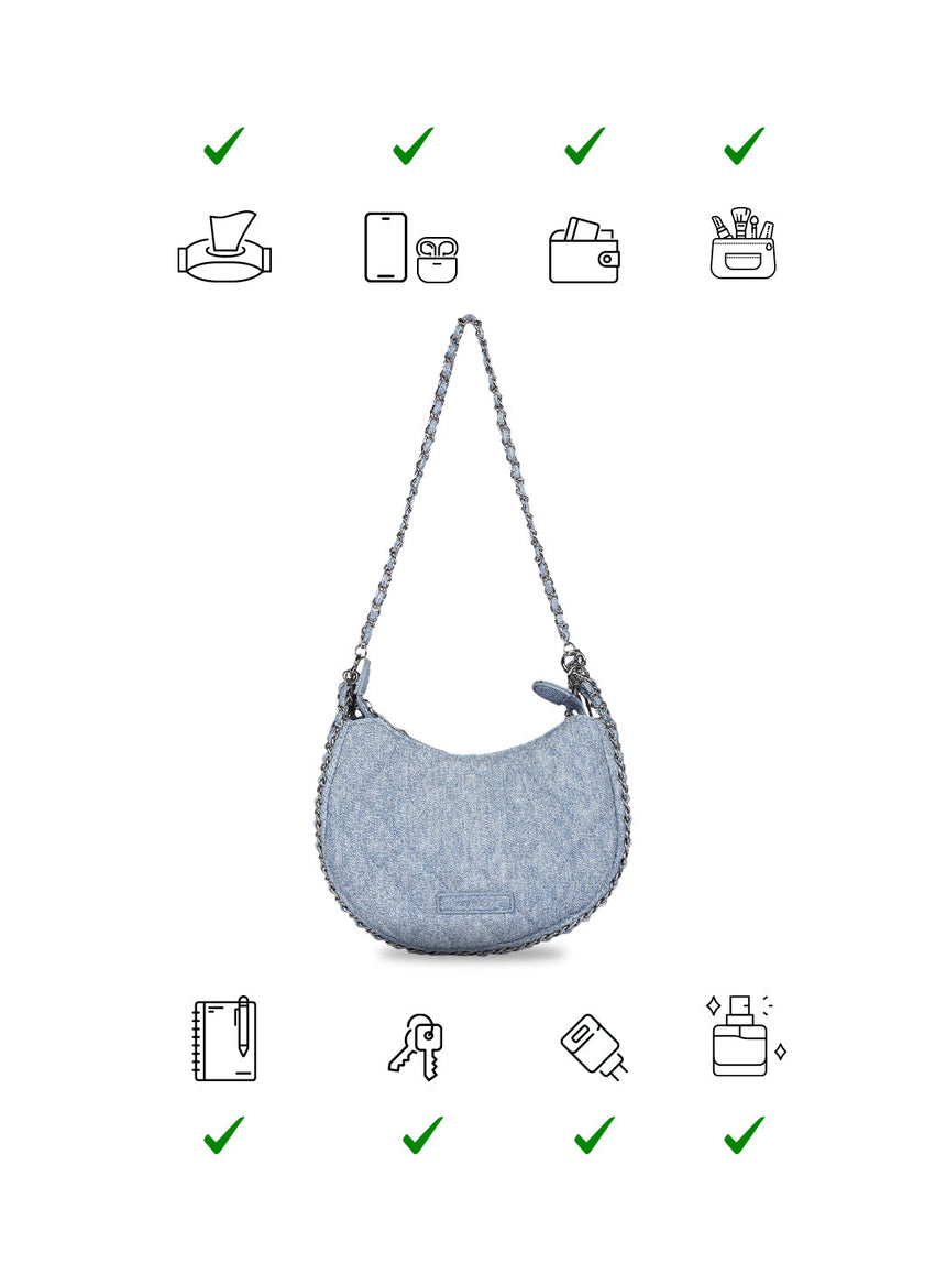 Sofia Blue Shoulder Bag