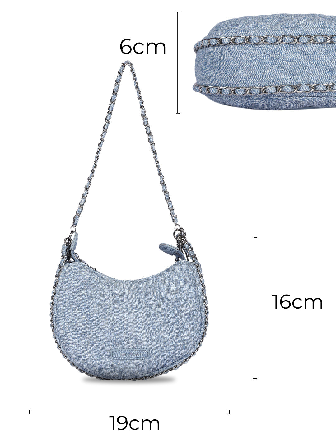 Sofia Blue Shoulder Bag