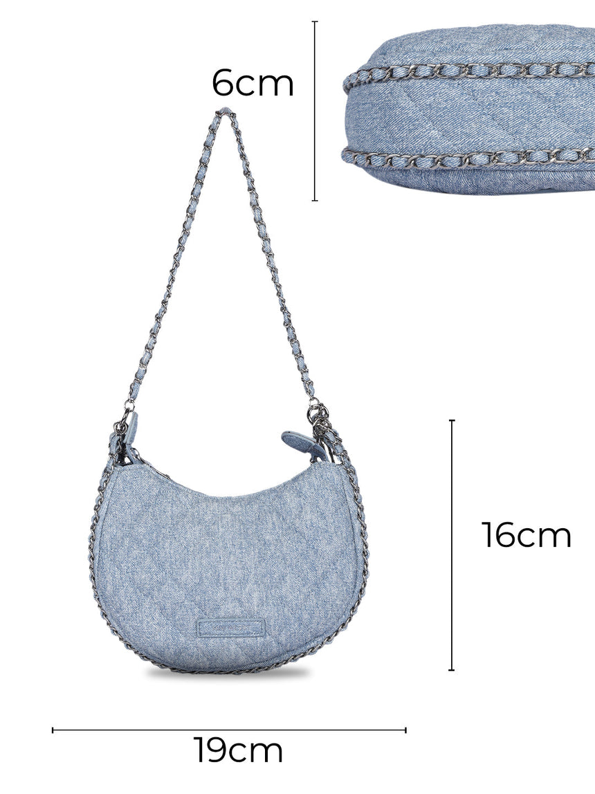 Sofia Blue Shoulder Bag