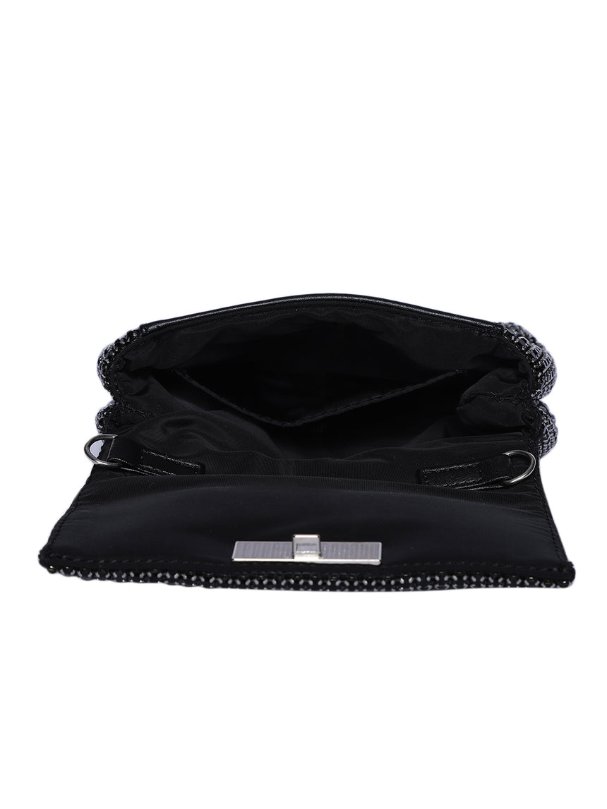 Valentina Black Clutch