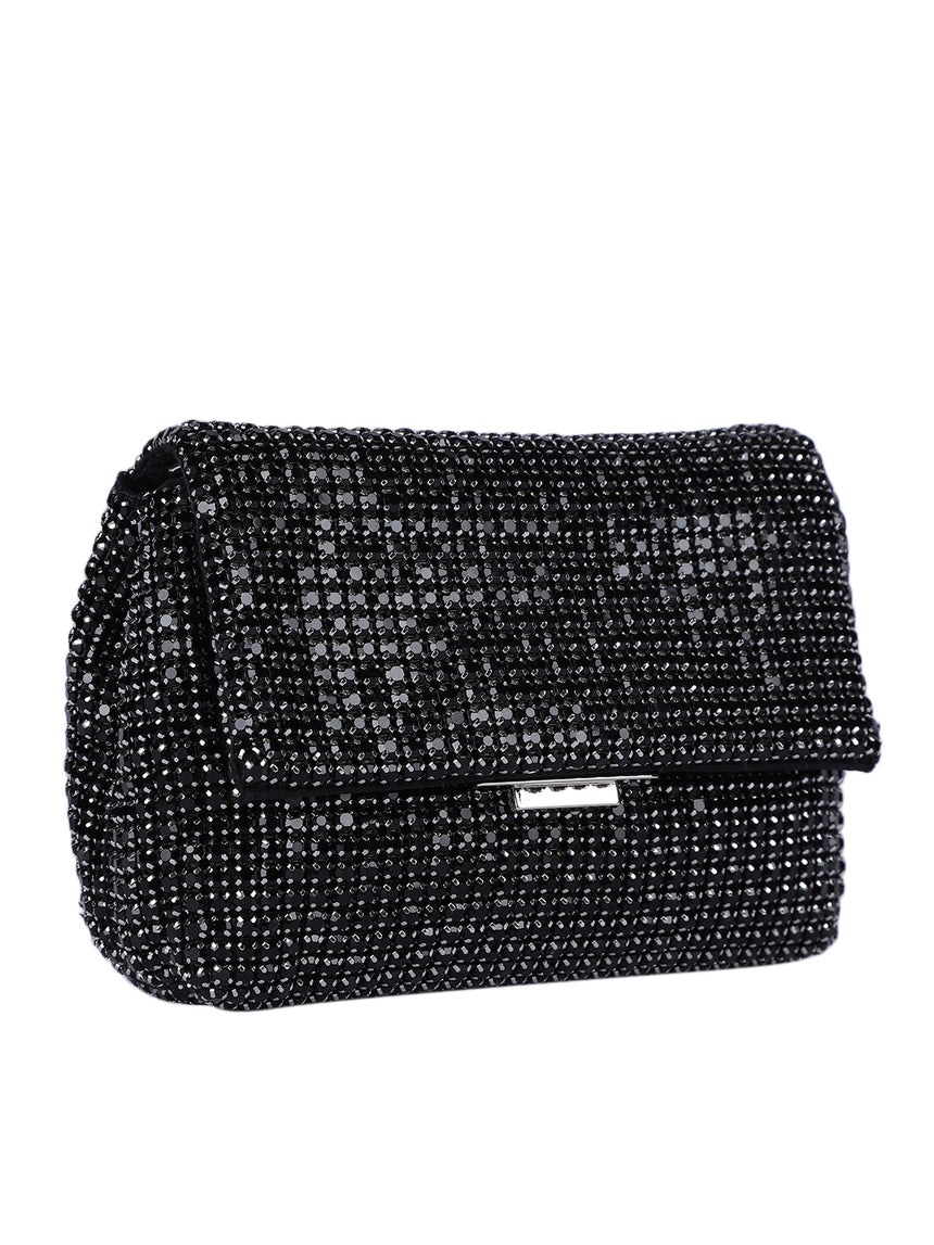 Valentina Black Clutch