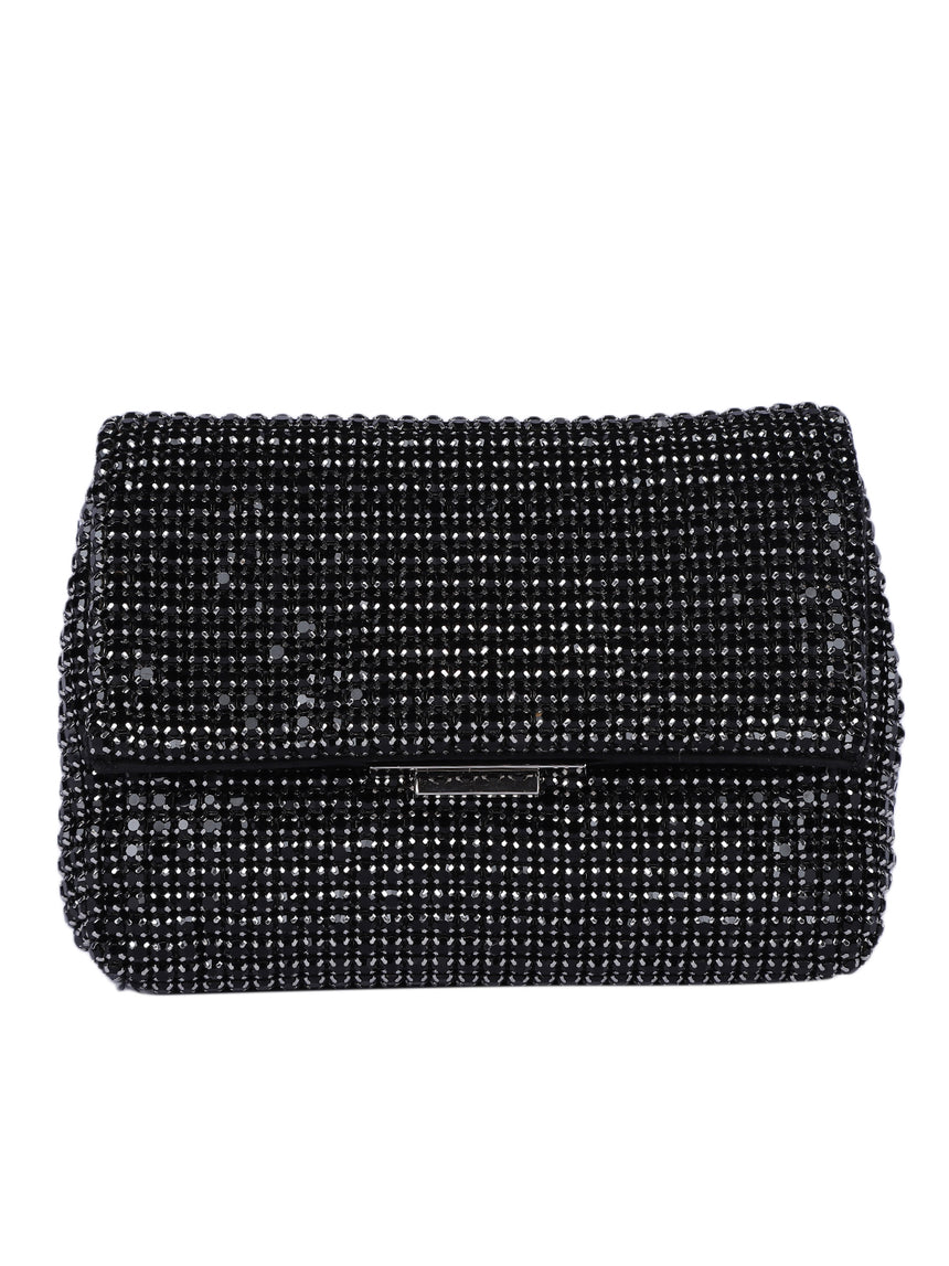 Valentina Black Clutch