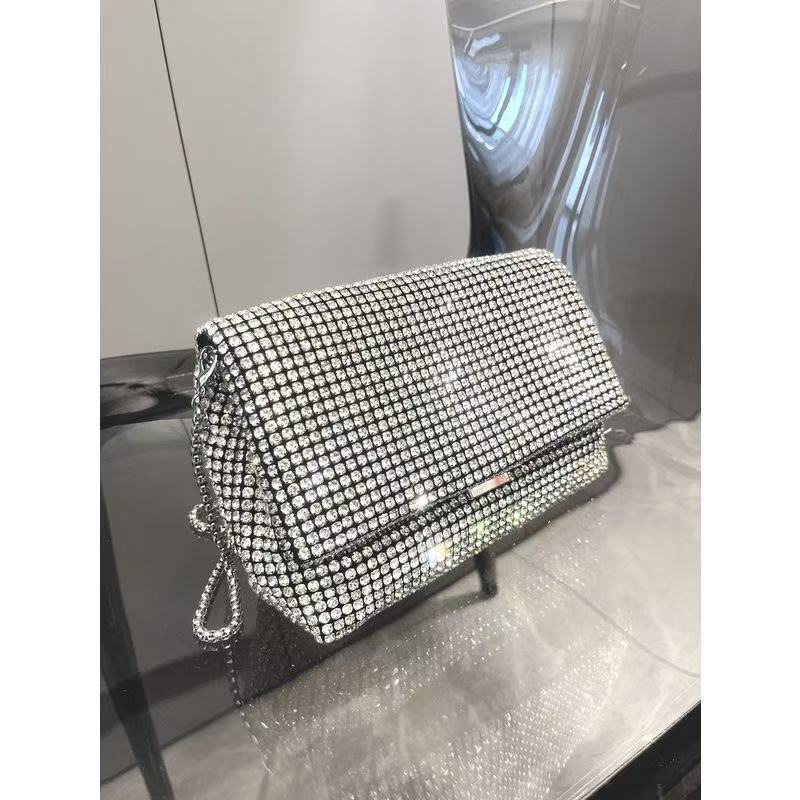 Valentina Silver Clutch