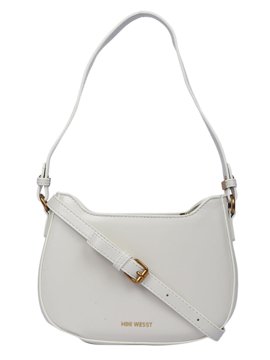 Anna White Handbag