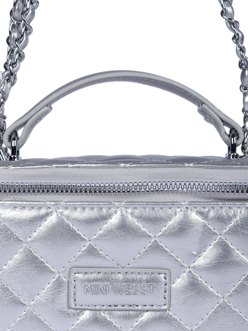 Miami Silver Sling Bag