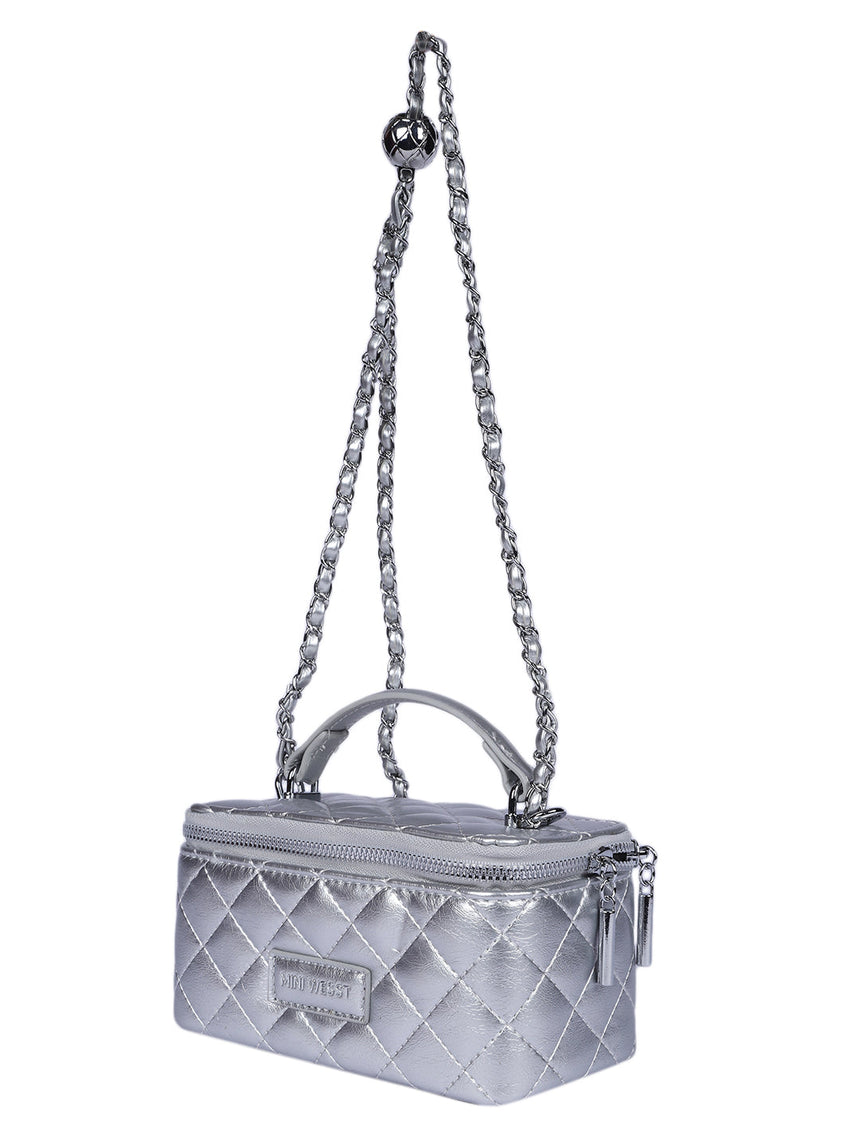 Miami Silver Sling Bag