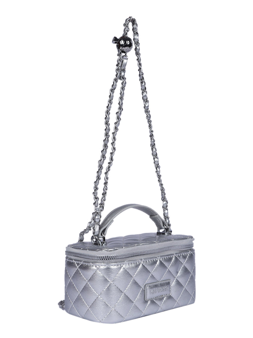 Miami Silver Sling Bag