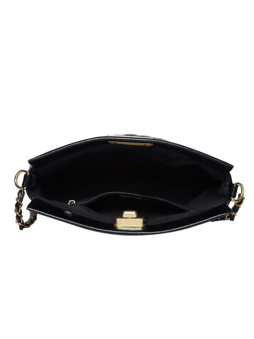 Juliet Black Sling Bag