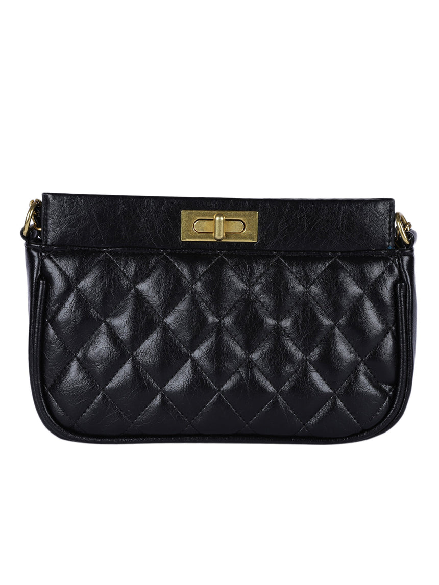 Juliet Black Sling Bag
