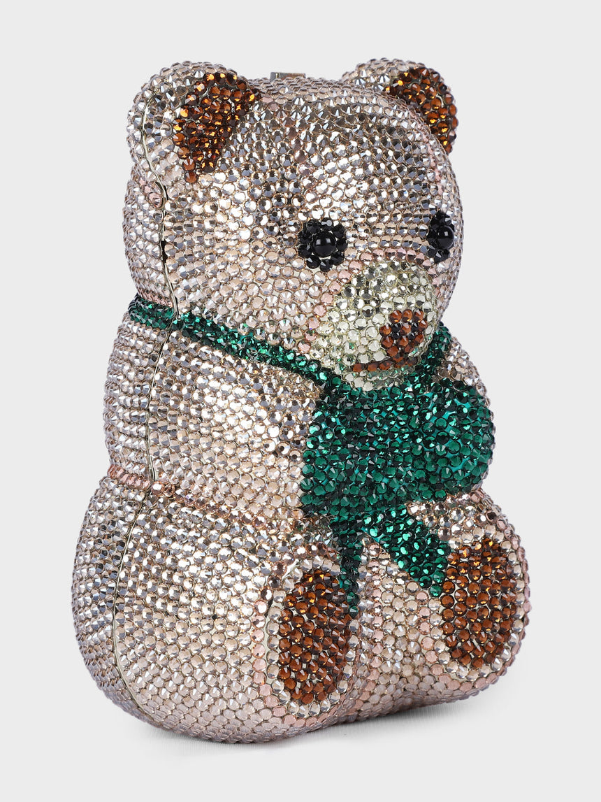 Teddy Multicolor Clutch