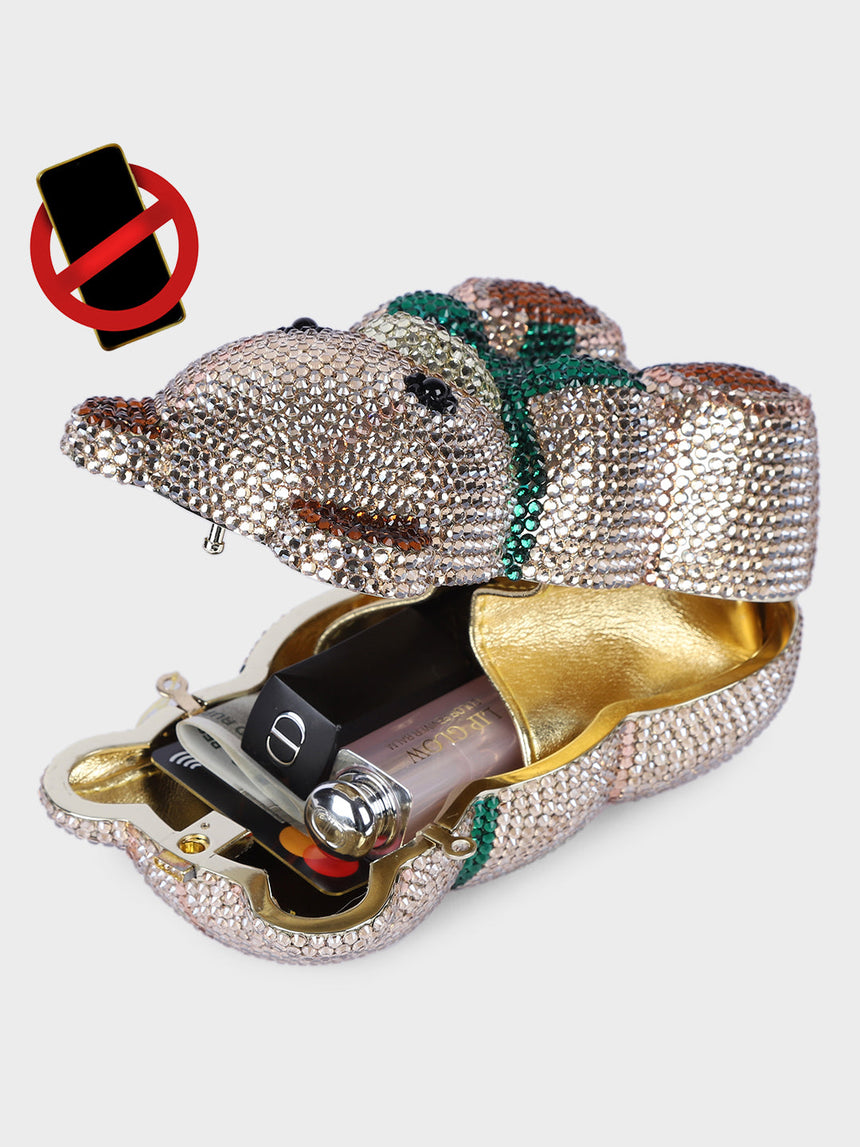 Teddy Multicolor Clutch