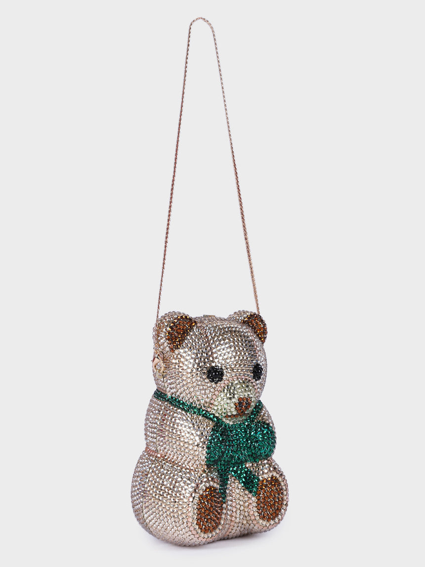 Teddy Multicolor Clutch
