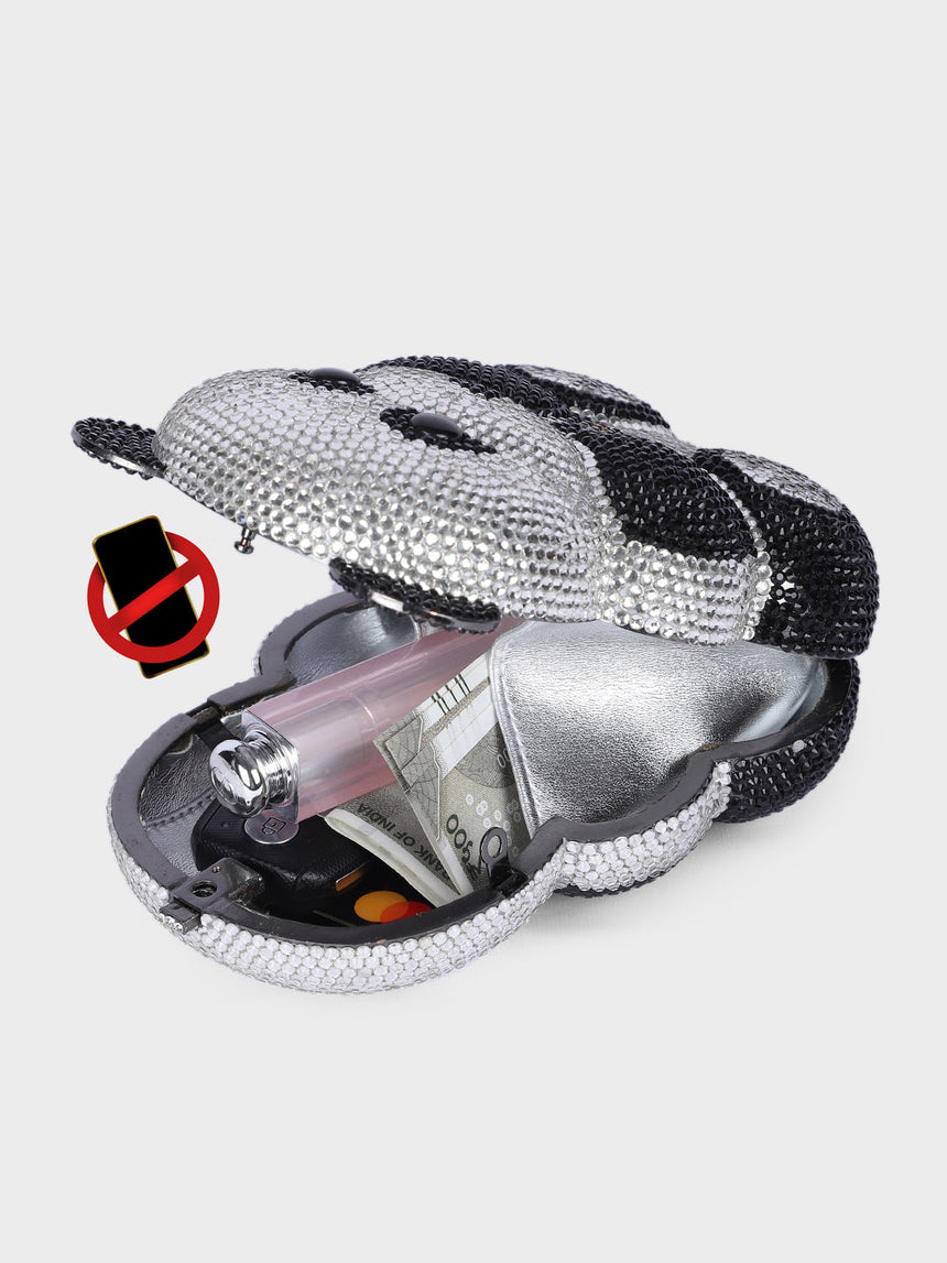 Teddy Multicolor Clutch