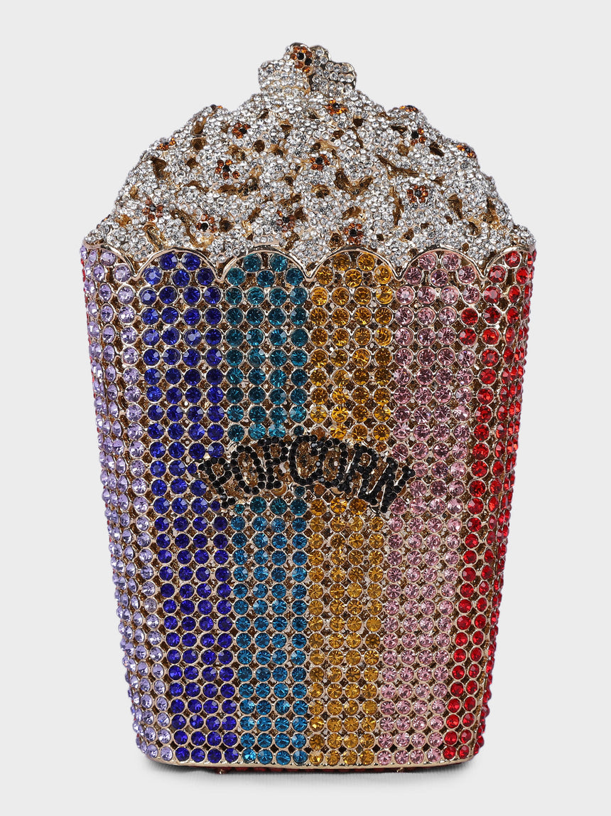 Popcorn Multicolor Clutch
