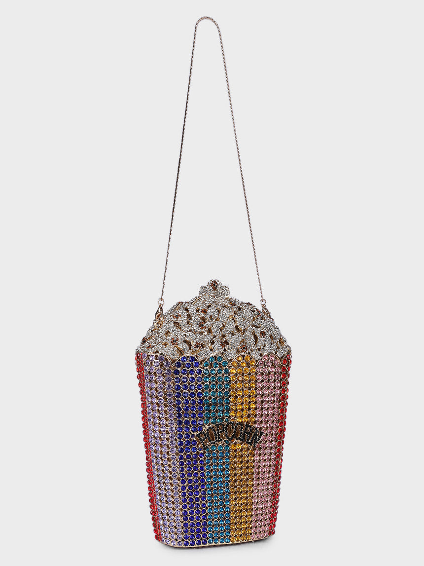Popcorn Multicolor Clutch