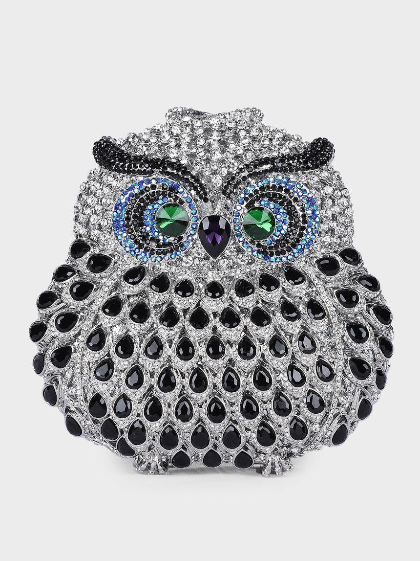 Owl Multicolor Clutch