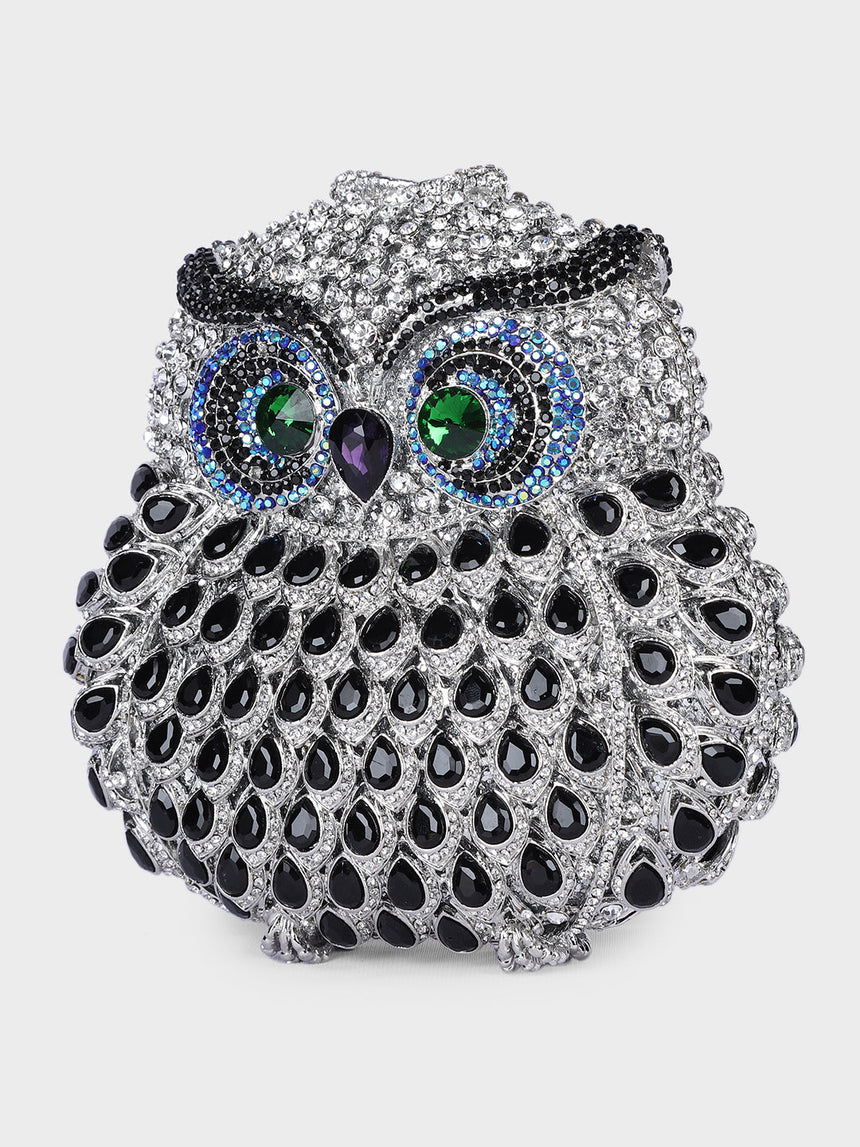 Owl Multicolor Clutch