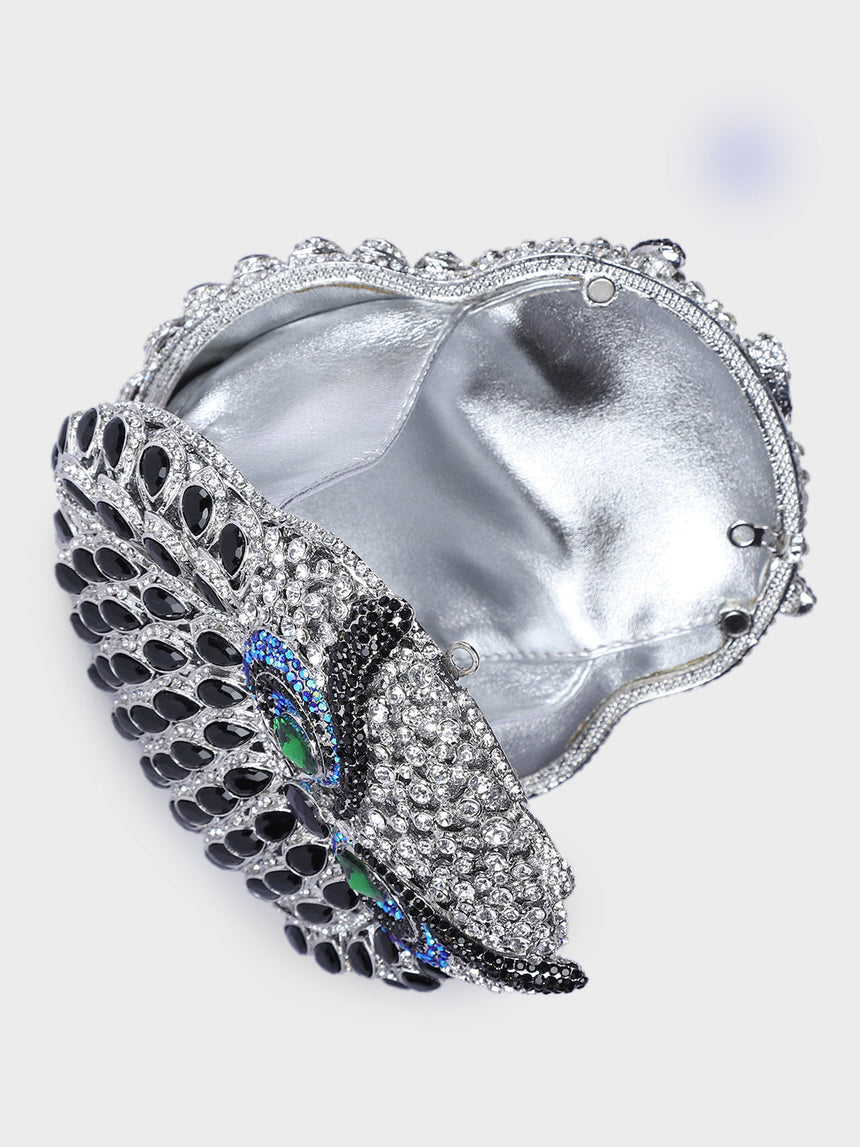 Owl Multicolor Clutch