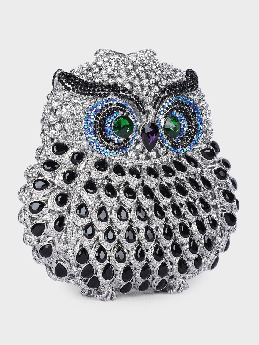 Owl Multicolor Clutch