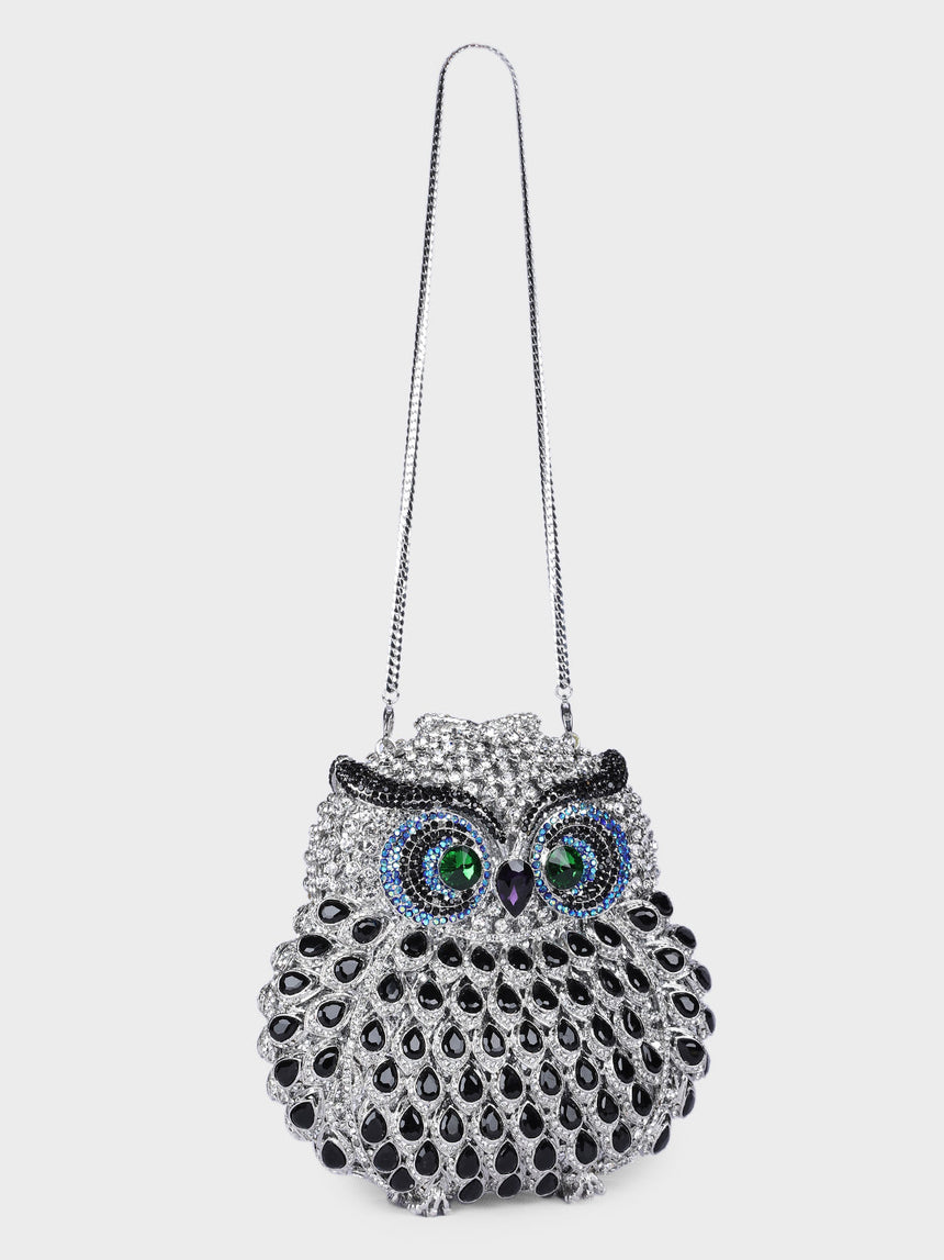 Owl Multicolor Clutch