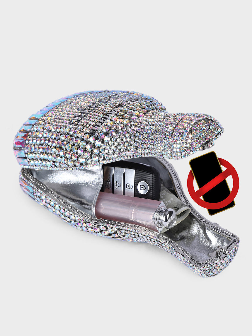 Champaigne Multicolor Clutch