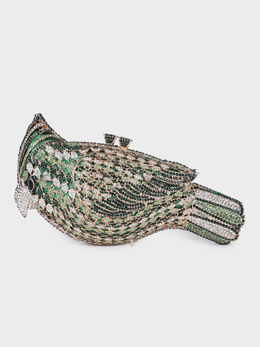 Parrot Multicolor Clutch