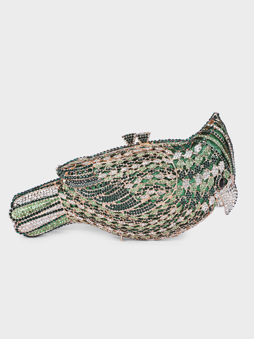 Parrot Multicolor Clutch