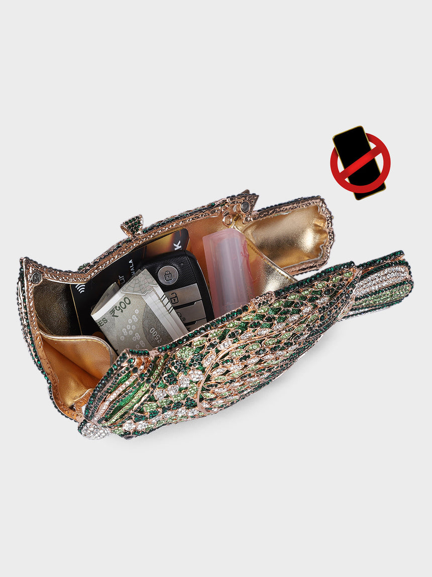 Parrot Multicolor Clutch