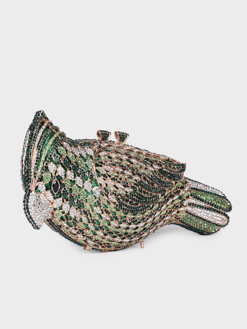 Parrot Multicolor Clutch
