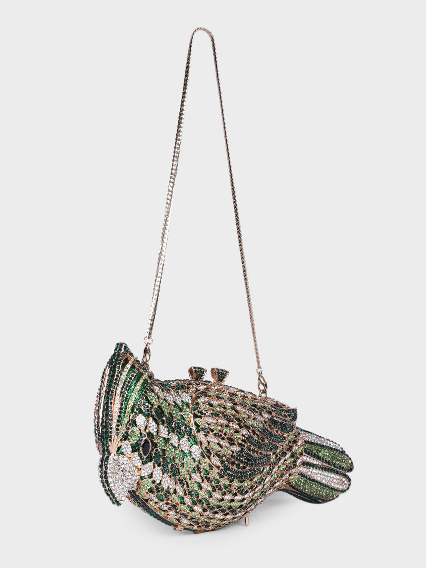 Parrot Multicolor Clutch