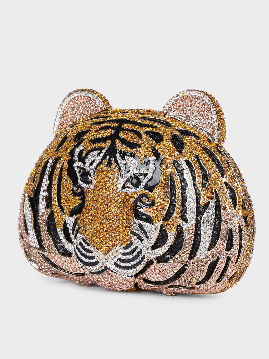 Lion Multicolor Clutch