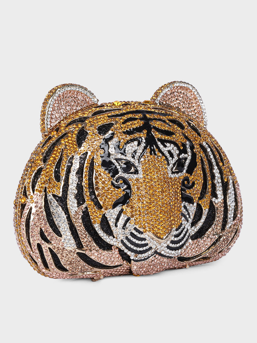 Lion Multicolor Clutch