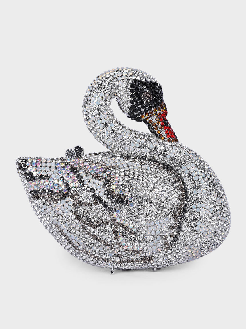 Swan Multicolor Clutch