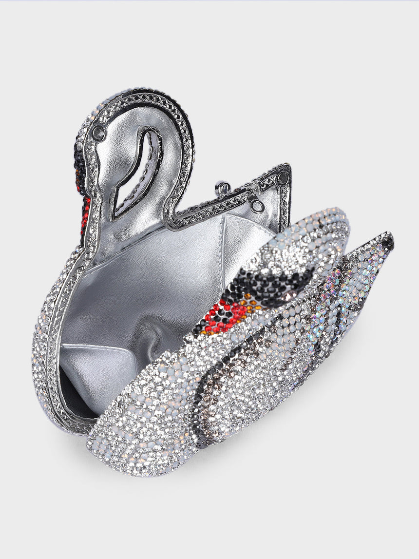 Swan Multicolor Clutch