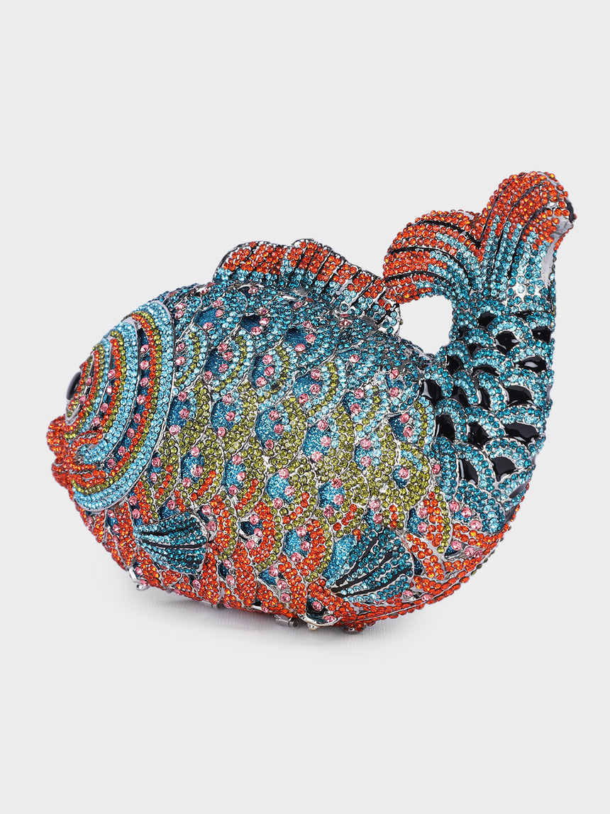 Fish Multicolor Clutch