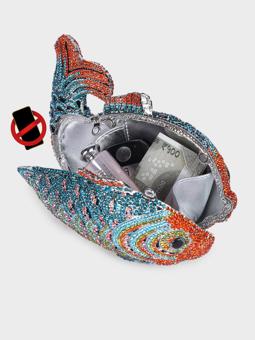 Fish Multicolor Clutch
