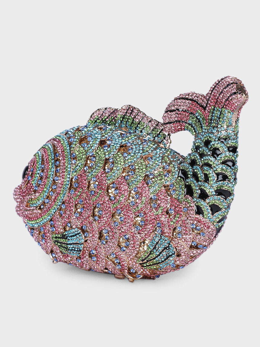 Fish Multicolor Clutch