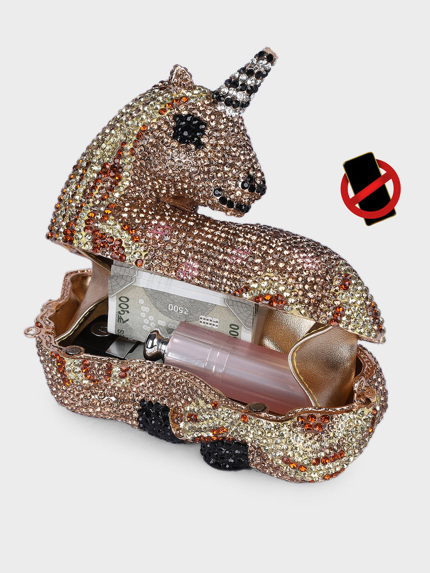 Unicorn Multicolor Clutch