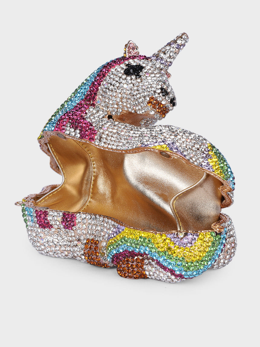 Unicorn Multicolor Clutch